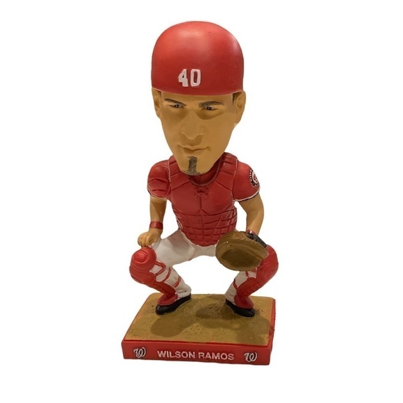 Washington Nationals Collectible 2014 Wilson Ramos Bobblehead  PNC Bank Series - Picture 1 of 7